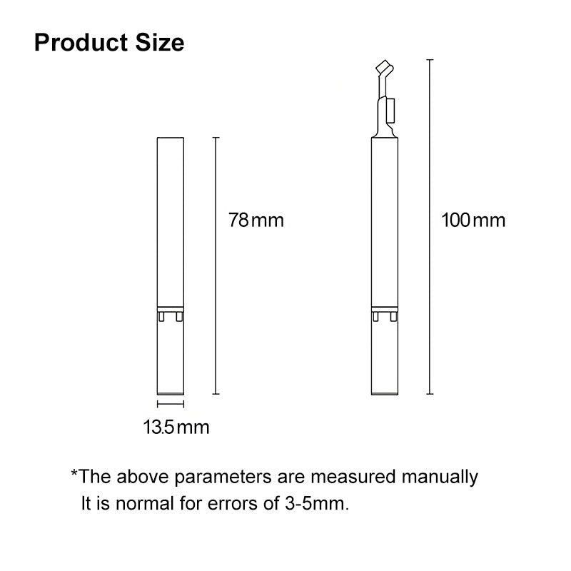 Retractable Dual Tip 2nd Generation Earbuds Cleaning Pen